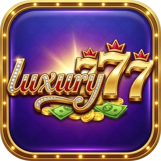 luxury777 Logo - Resmi
